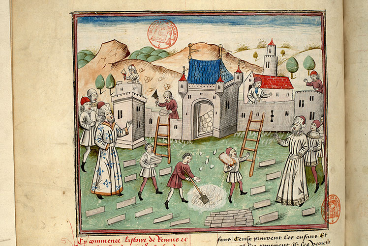 Fleur des histoires - Construction de Rome
