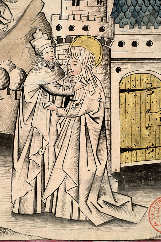 Fleur des histoires - Annonce à Joachim/Rencontre de Joachim et Anne à la Porte d'or_1