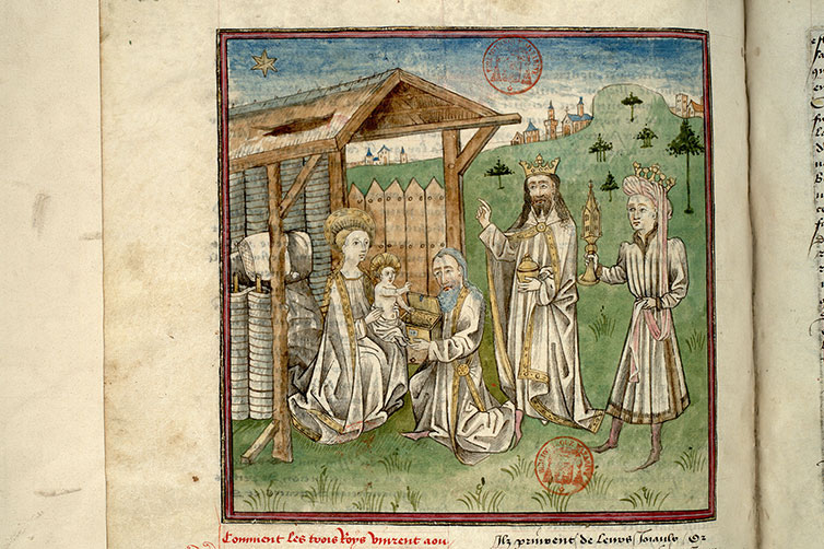 Fleur des histoires - Adoration des Mages