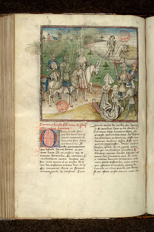 Fleur des histoires - Hérode ordonnant le massacre des Innocents_2