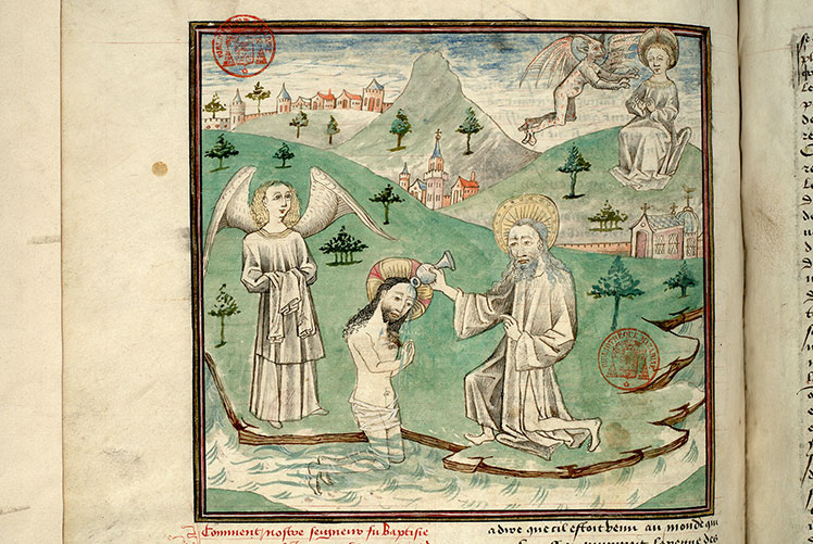 Fleur des histoires - Baptême du Christ/Tentation du Christ