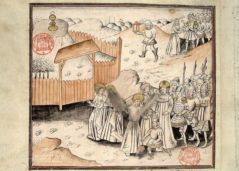 Fleur des histoires - Baiser de Judas et essorillage de Malchus/Trahison de Judas
