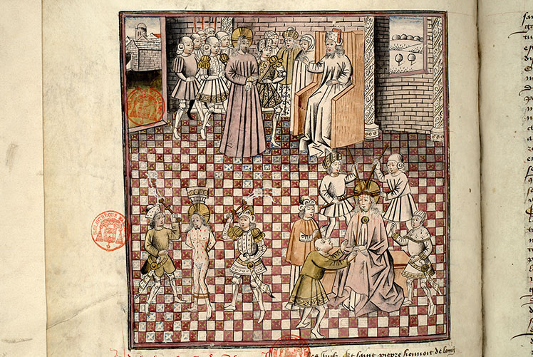 Fleur des histoires - Couronnement d'épines (Le)/Flagellation du Christ/Jésus devant Pilate