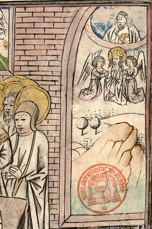 Fleur des histoires - Mort et Assomption de la Vierge/Saint Thomas et la ceinture de la Vierge_1