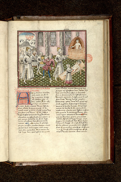 Fleur des histoires - Néron et la mort de Sénèque, d'Agrippine et de Britannicus_1