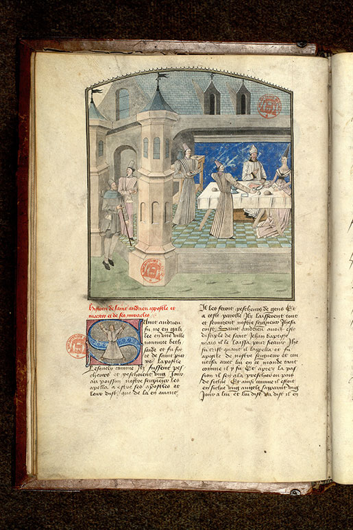 Fleur des histoires - Crucifiement de saint André_1