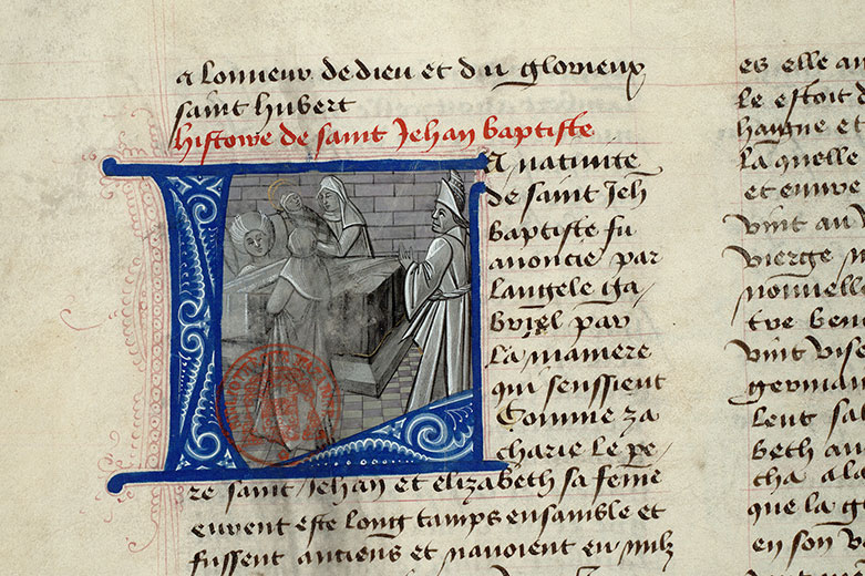 Fleur des histoires - Naissance de saint Jean-Baptiste