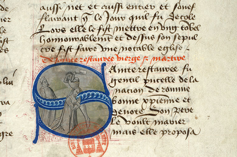 Fleur des histoires - Martyre de sainte Réparate