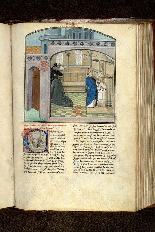 Fleur des histoires - Miracle d'une hostie impure_1