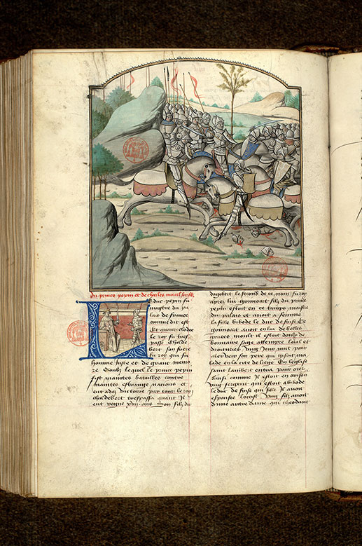 Fleur des histoires - Bataille au temps de Charles Martel_1