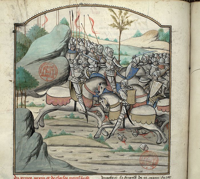 Fleur des histoires - Bataille au temps de Charles Martel
