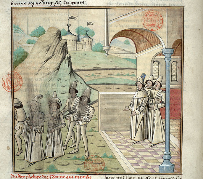 Fleur des histoires - Louis VII le Jeune répudiant Aliénor d'Aquitaine (à préciser)