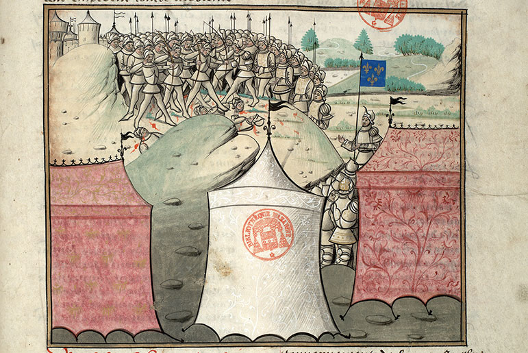 Fleur des histoires - Bataille de Crécy