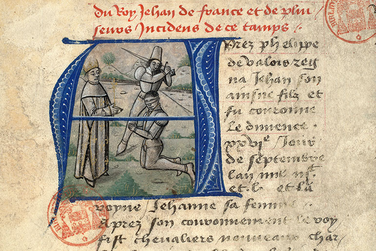 Fleur des histoires - Exécution de Raoul II de Brienne