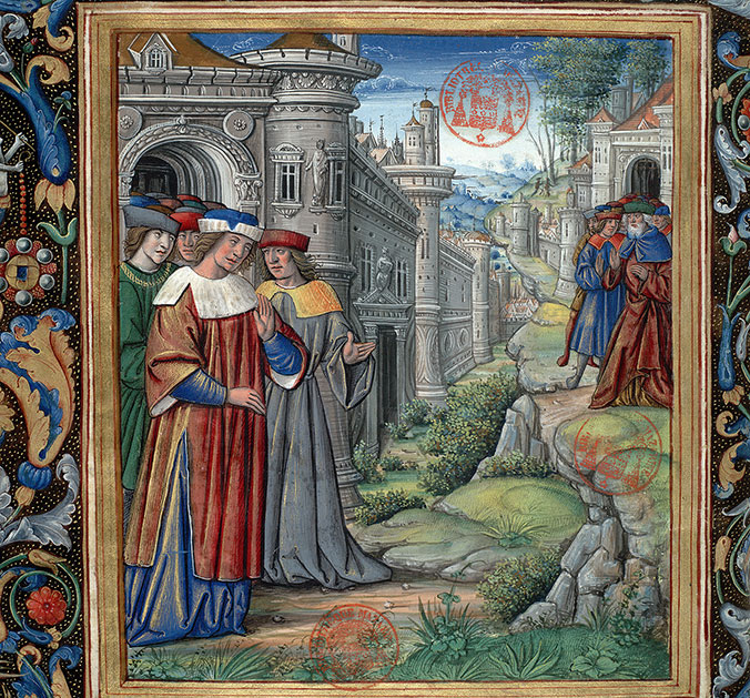 Antiquitates judaicae - Division du pays entre Esaü et Jacob