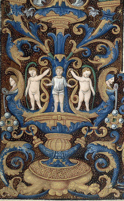 Antiquitates judaicae - Page décorée, avec armes de Georges d'Amboise_1