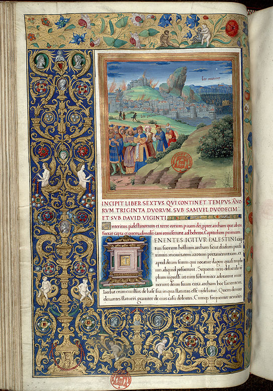 Antiquitates judaicae - Putto et singes s'épouillant