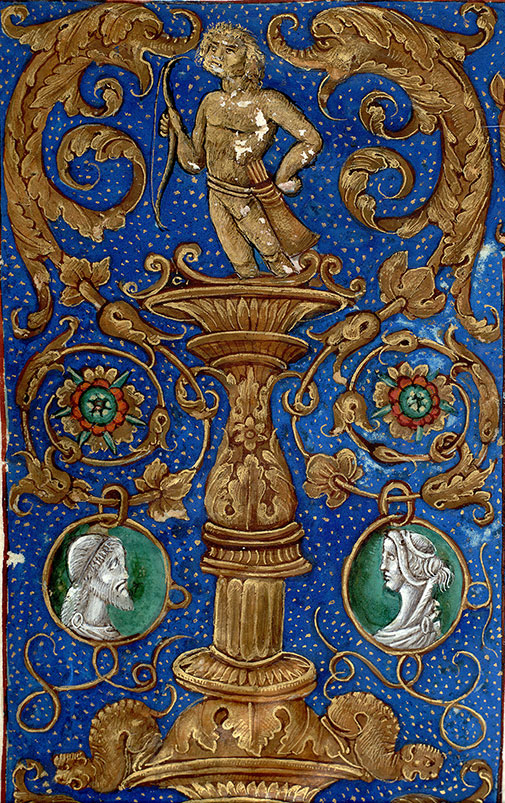 Antiquitates judaicae - Page décorée