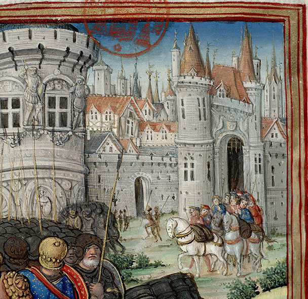 Antiquitates judaicae - Troupes de Sennachérib devant Jérusalem_1