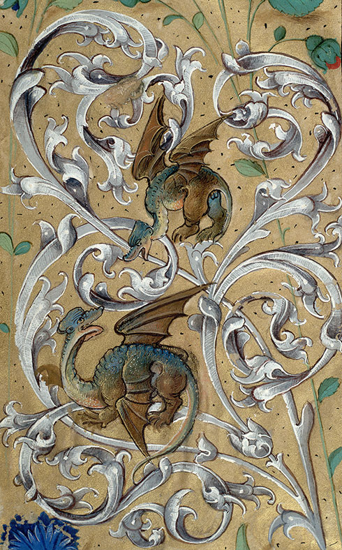 Antiquitates judaicae - Dragons s'affrontant_1