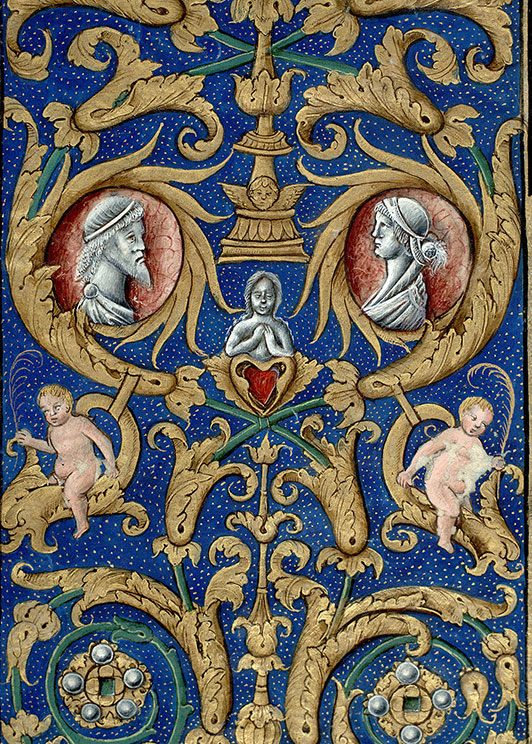 Antiquitates judaicae - Page décorée