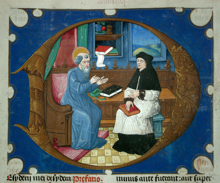 Bible - Saint Jérôme et Georges d'Egmond