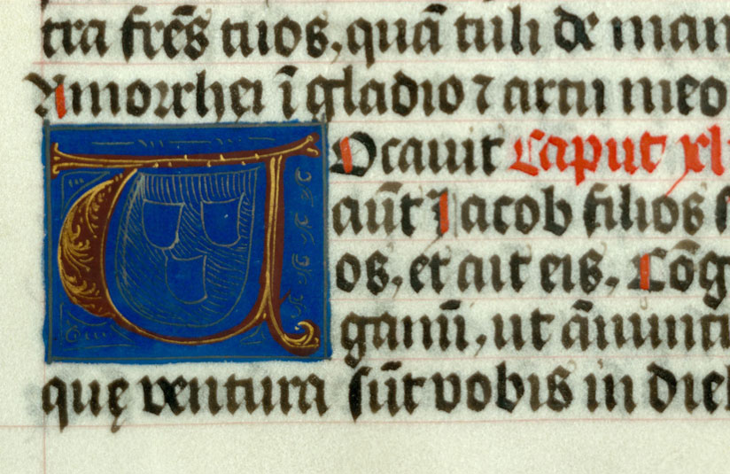 Bible - Initiale ornée