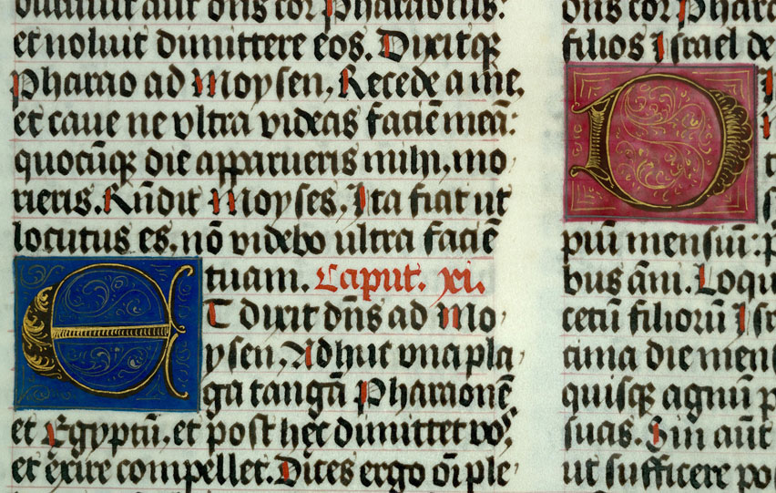 Bible - Initiales ornées