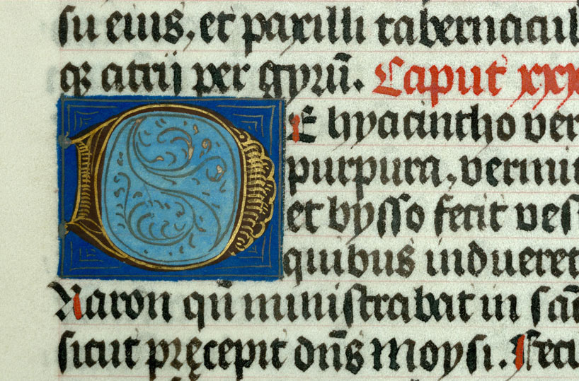 Bible - Initiale ornée