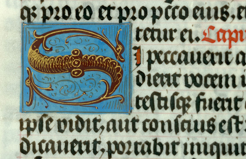 Bible - Initiale ornée