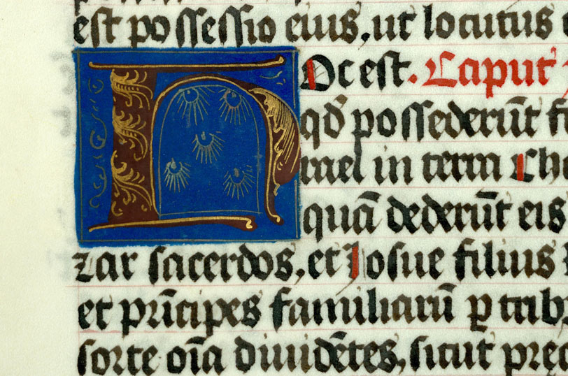 Bible - Initiale ornée