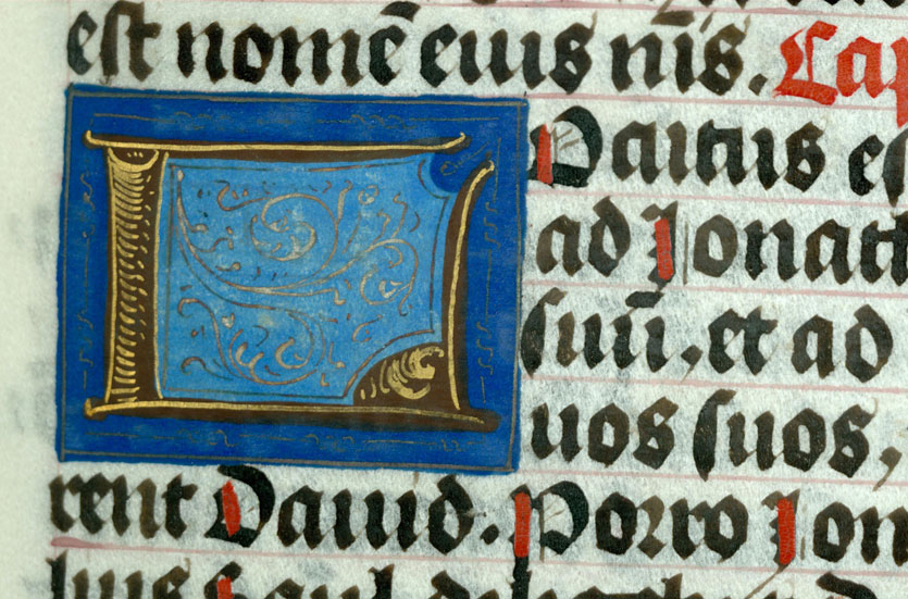 Bible - Initiale ornée