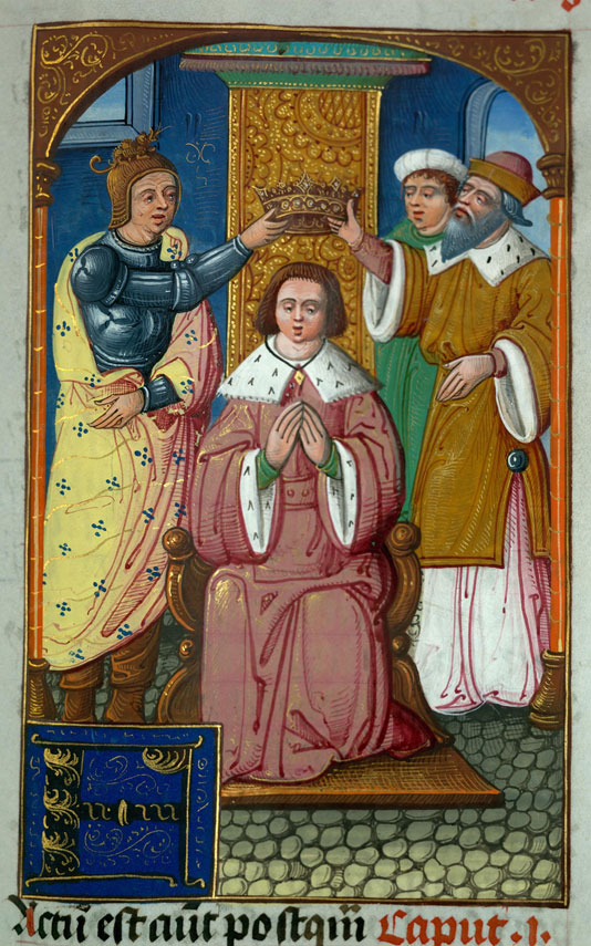 Bible - Couronnement de David