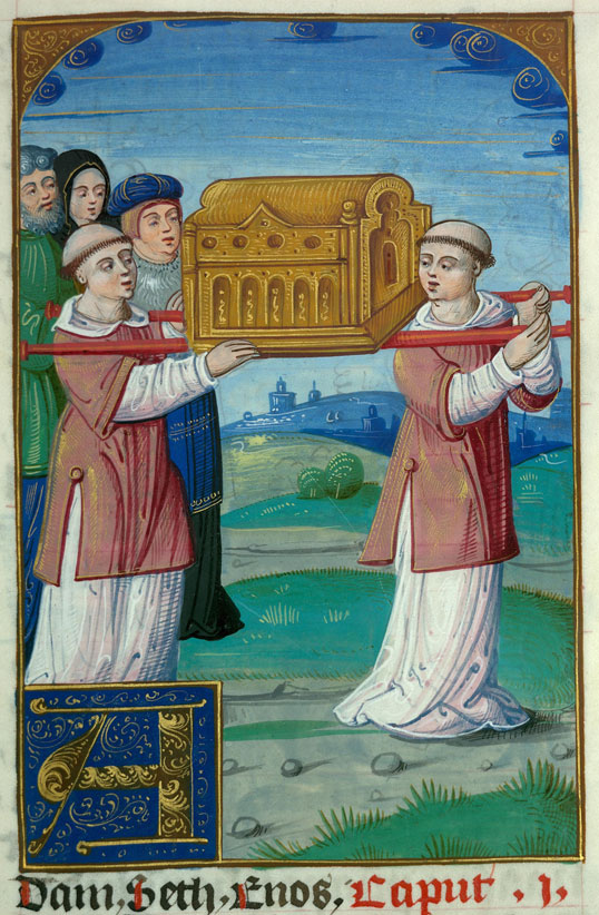 Bible - Transport de l'Arche d'alliance