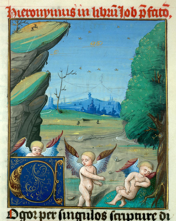 Bible - Putti dans la nature