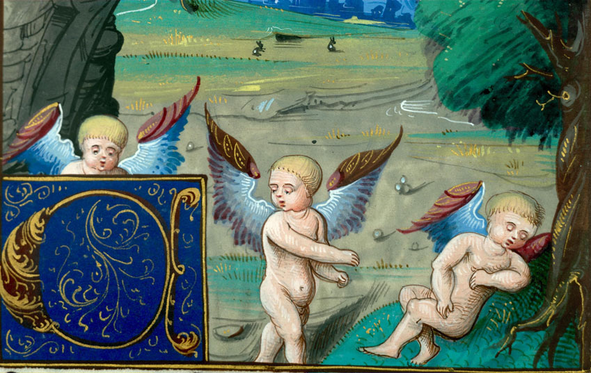 Bible - Putti dans la nature_1