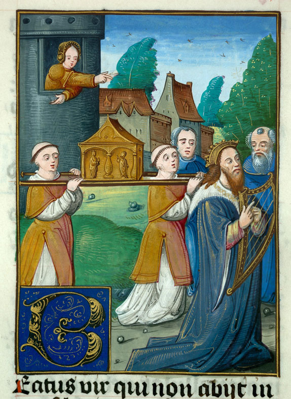Bible - David et le transport de l'Arche d'alliance à Jérusalem