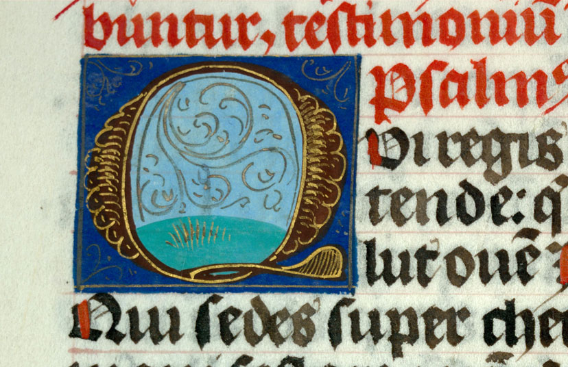 Bible - Initiale ornée