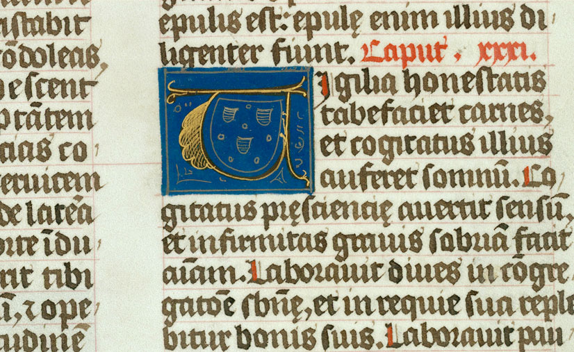 Bible - Initiale ornée