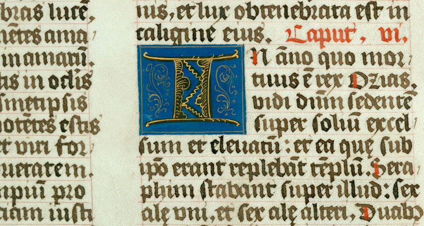 Bible - Initiale ornée