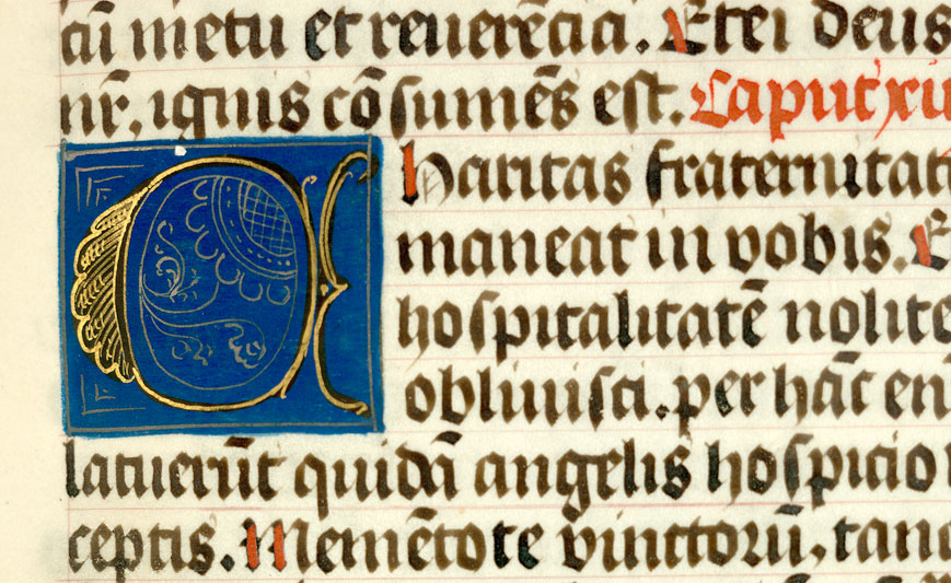 Bible - Initiale ornée