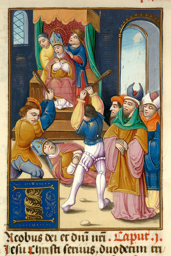 Bible - Martyre de saint Jacques le Mineur