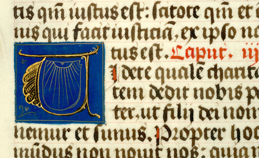 Bible - Initiale ornée