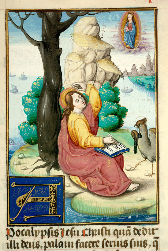 Bible - Saint Jean à Patmos : vision de la femme vêtue de soleil