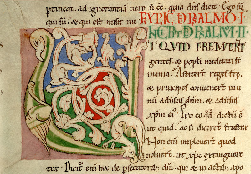Enarrationes in Psalmos - Hybride zoomorphe et fauve