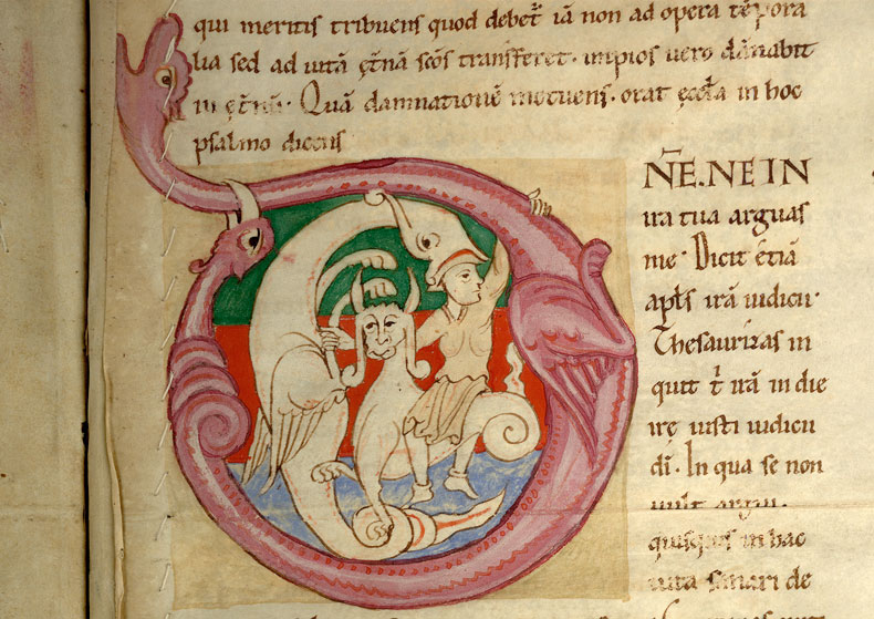 Enarrationes in Psalmos - Homme et hybrides zoomorphes