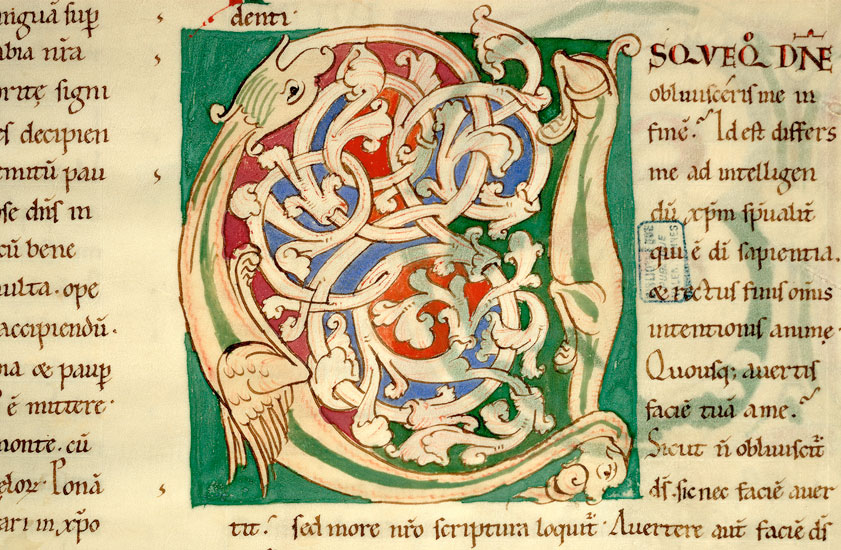 Enarrationes in Psalmos - Hybride zoomorphe et fauve