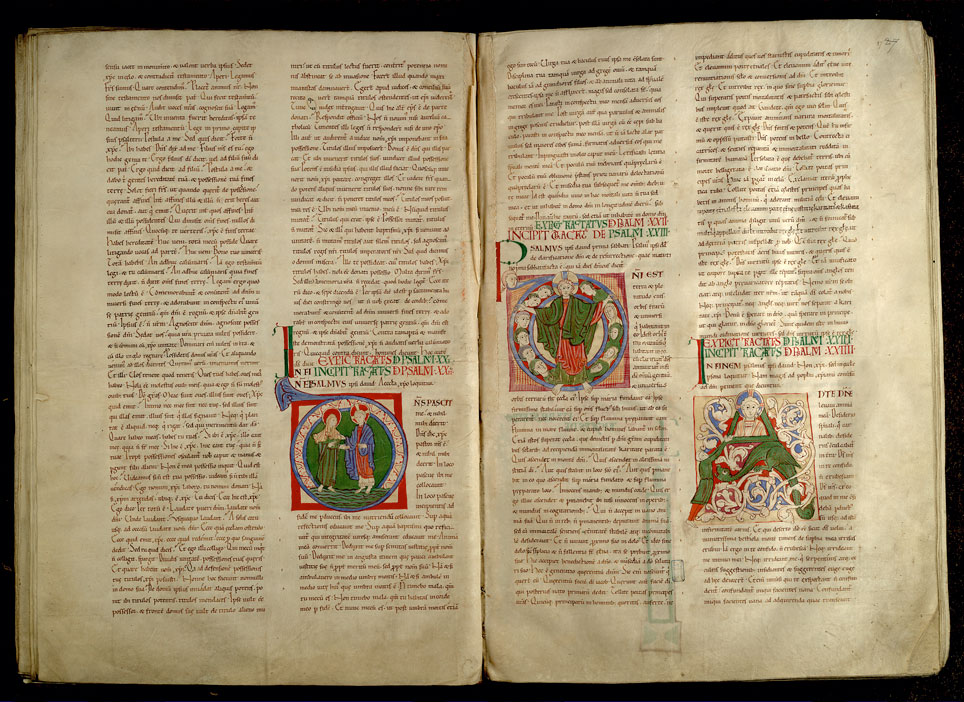 Enarrationes in Psalmos - Homme, menacé par le mal, priant Dieu_1