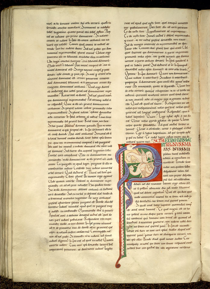 Enarrationes in Psalmos - Hybrides anthropomorphe et zoomorphes