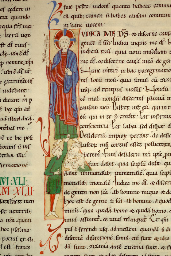 Enarrationes in Psalmos - Homme priant Dieu